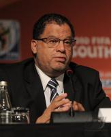 FUSSBALL WM 2010   Abschluss PK   Danny Jordaan (RSA)