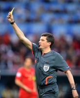 FUSSBALL EURO 2008: Portugal - Tuerkei Schiedsrichter HANDEL (GER)