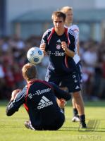 Fussball 1. Bundesliga:  Training FC Bayern Muenchen