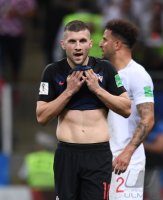 FUSSBALL WM 2018 Halbfinale: Kroatien - England