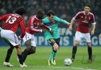 Fussball CHL  Saison 2011/2012:  AC Mailand - FC Barcelona