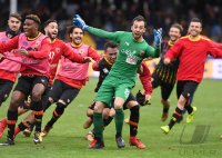 FUSSBALL SERIE A 2017/2018: JUBEL Torwart Alberto Brignoli (Benevento Calcio)