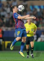 Fussball UEFA SUPER CUP 2011: Lionel Messi (Barca)