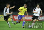 Fussball Testspiel Deuschland - Brasilien