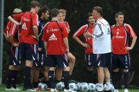 Fussball 1. Bundesliga: Training beim FC Bayern Muenchen