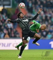 Fussball, 1. Bundesliga  Saison 2014/2015: Werder Bremen - FC Augsburg