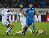 Fussball 1. Bundesliga  2012/2013:  TSG 1899 Hoffenheim - VfL Wolfsburg