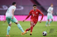 Fussball 1. Bundesliga Saison 20/21: FC Bayern Muenchen - SV Werder Bremen