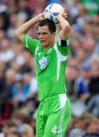 Fussball 1. Bundesliga, Testspiel: Wolfsburg - Hamburger SV, SCHAFER (Wolfsburg)