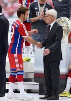 Fussball 1. Bundesliga  Deutscher Meister 14/15 FC Bayern Muenchen