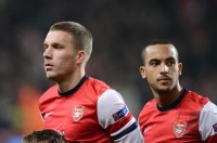 FUSSBALL INTERNATIONAL CHL ACHTELFINALE 12/13: FC Arsenal London - FC Bayern Muenchen