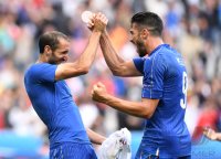 Fussball Europameisterschaft Achtelfinale 2016: Italien - Spanien