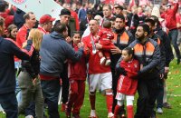 Fussball 1. Bundesliga Saison 15/16: FC Bayern Muenchen - Hannover 96