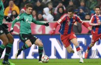 Fussball 1. Bundesliga Saison 14/15: FC Bayern Muenchen - FC Schalke 04