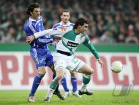 Fussball, 1. Bundesliga: Bremen - Schalke