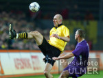 Fussball Uefa-Cup: Dortmund - Wien, Zweikampf
