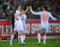 Fussball 1. Bundesliga  Saison 2012/2012: JUBEL FC Bayern Muenchen