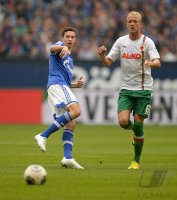 Fussball Saison 1. Bundesliga  Saison 2013/2014: FC Schalke 04 - FC Augsburg