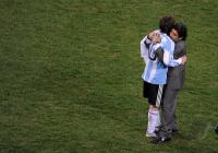 FUSSBALL WM 2010, VIERTELFINALE: ARGENTINIEN - DEUTSCHLAND