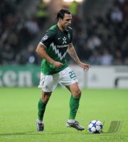 Fussball Champions League  Saison 2010/2011: Hugo Almeida (SV Werder Bremen)