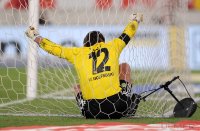 Fussball 1. Bundesliga : Andre Lenz (VfL Wolfsburg)