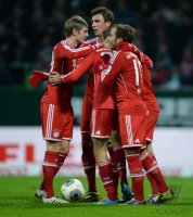 Fussball  1. Bundesliga  13/14: JUBEL FC Bayern Muenchen