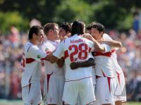 Fussball DFB Pokal 1. Runde   VfB Stuttgart  - SG Sonnenhof / Grossaspach