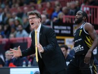 Basketball 1. Bundesliga 17/18 Hauptrunde: Walter Tigers Tuebingen - BG Goettingen