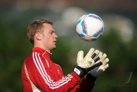 Fussball 1. Bundesliga Saison   2011/2012 :  Torwart Manuel Neuer (FC Bayern Muenchen)