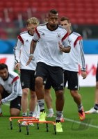 FUSSBALL WM 2014 Achtelfinale; Abschlusstraining Deutschland