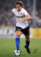 FUSSBALL SERIE A: INTER, IBRAHIMOVIC Einzelaktion