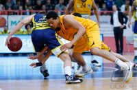Basketball 1. Bundesliga 14/15 Hauptrunde: Walter Tigers Tuebingen - Phoenix Hagen