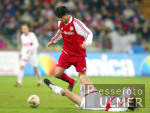 Fussball 1. Bundesliga Bayern-Stuttgart, Zweikampf