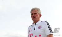 Fussball 1. Bundesliga : Trainer Jupp Heynckes (FC Bayern Muenchen)