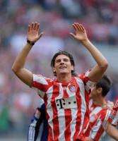 Fussball 1. Bundesliga : JUBEL  GOMEZ   (FC Bayern Muenchen)