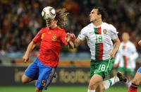 FUSSBALL WM 2010, ACHTELFINALE: Spanien - Portugal