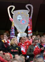 Fussball Champions League Finale 2013:  Borussia Dortmund - FC Bayern Muenchen