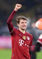 Fussball 1. Bundesliga Saison 21/22: Borussia Dortmund - FC Bayern Muenchen