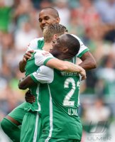 Fussball 1. Bundesliga Saison 2015/2016: SV Werder Bremen - Borussia Moenchengladbach