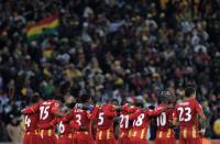 FUSSBALL WM 2010, VIERTELFINALE: Uruguay - Ghana