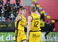 Basketball 2. Bundesliga 2021/2022: Tigers Tuebingen - Nuernberg Falcons