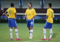 FUSSBALL INTERNATIONAL:  Argentinien - Brasilien