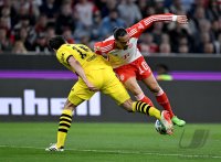 Fussball 1. Bundesliga 23/24: FC Bayern Muenchen - Borussia Dortmund
