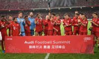 Fussball; Audi Football Summit Beijing; FC Bayern Muenchen - FC Valencia