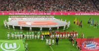 Fussball 1. Bundesliga Saison 14/15: FC Bayern Muenchen - VfL Wolfsburg