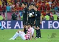 Fussball International Europameisterschaft 2012: Kroatien - Spanien