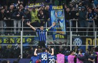 FUSSBALL CHAMPIONS LEAGUE SAISON 24/25
Viertelfinal Rueckspiel, Inter Mailand - FC Bayern Muenchen