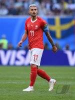 FUSSBALL WM 2018 Achtelfinale: Schweden - Schweiz