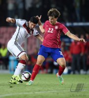 Fussball U 21 Europameisterschaft 2015: Deutschland - Serbien