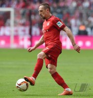 Fussball 1. Bundesliga Saison 15/16: FC Bayern Muenchen -  Eintracht Frankfurt